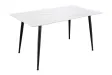 Table à manger céramique blanche 120 cm Milano — Adeniahome