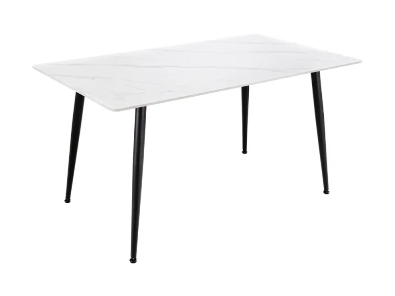Table à manger céramique blanche 120 cm Milano — Adeniahome