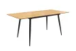 Table extensible APARTMENT 120-160 cm chêne sauvage — Adeniahome