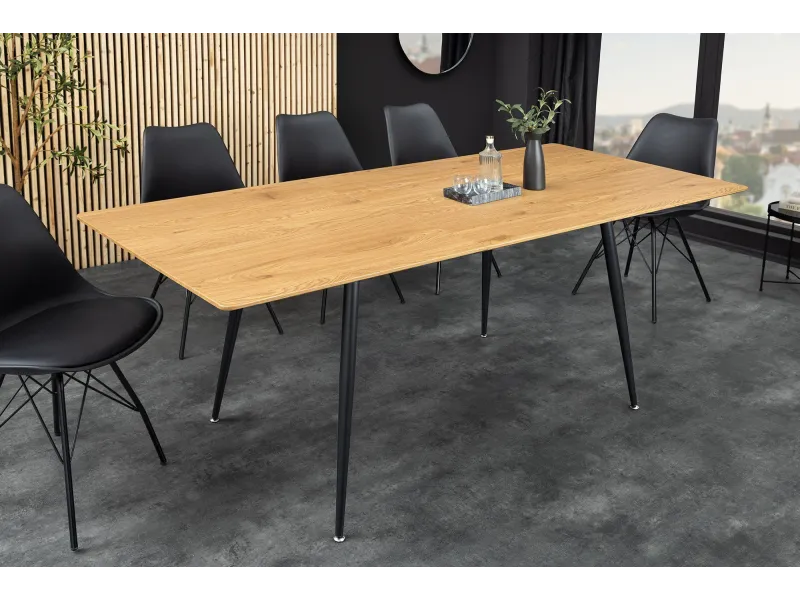 Table extensible APARTMENT 120-160 cm chêne sauvage — Adeniahome