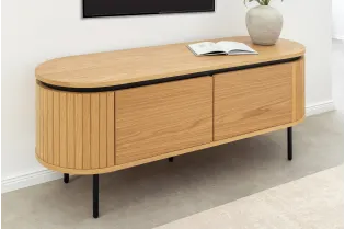 Meuble TV ATELIER 120 cm en chêne naturel — Adeniahome 2