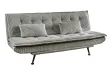 Canapé convertible JAZZ velours côtelé greige 190 cm — 3 places