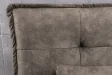 Canapé convertible JAZZ microfibre taupe 190 cm — 3 places