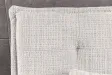 Canapé convertible JAZZ 195 cm chenille champagne beige — 3 places