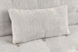 Canapé convertible JAZZ 195 cm chenille champagne beige — 3 places