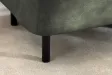 Banc coffre EN VOGUE 120 cm velours vert foncé — Rangement intégré