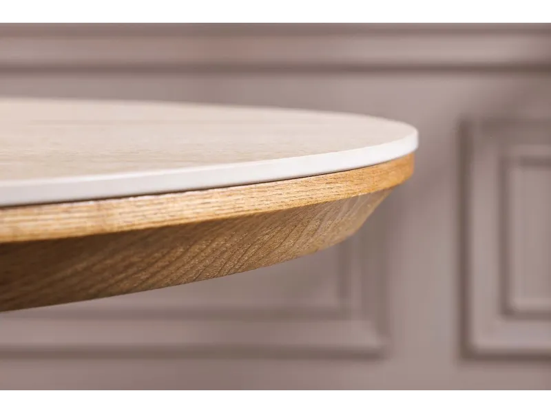 Table extensible Unique 160-200 cm céramique travertin chêne