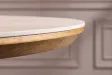 Table extensible Unique 160-200 cm céramique travertin chêne