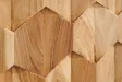 Meuble TV suspendu Mystic Living acacia massif naturel — 160 cm