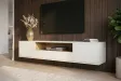 Meuble TV suspendu LOFT 150 cm chêne blanc naturel — Adeniahome