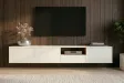 Meuble TV suspendu LOFT 200 cm chêne blanc naturel — Adeniahome