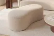 Banc coffre bouclé champagne 120 cm capitonné — Série Elemental
