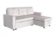 Canapé d'angle convertible APARTMENT 205 cm velours champagne