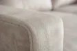 Canapé d'angle convertible APARTMENT 205 cm velours champagne