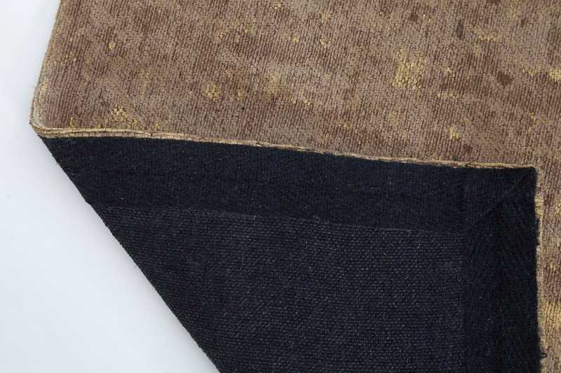 Tapis design antique coloris sable brune de 240x160cm