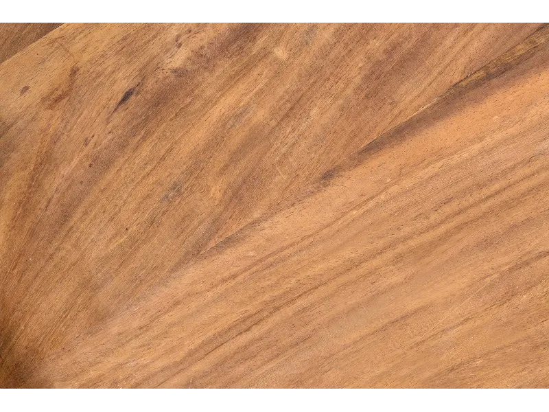 Plateau design de 50 cm coloris naturel en bois massif