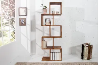 étagère design de 150 cm coloris naturel en bois massif 2
