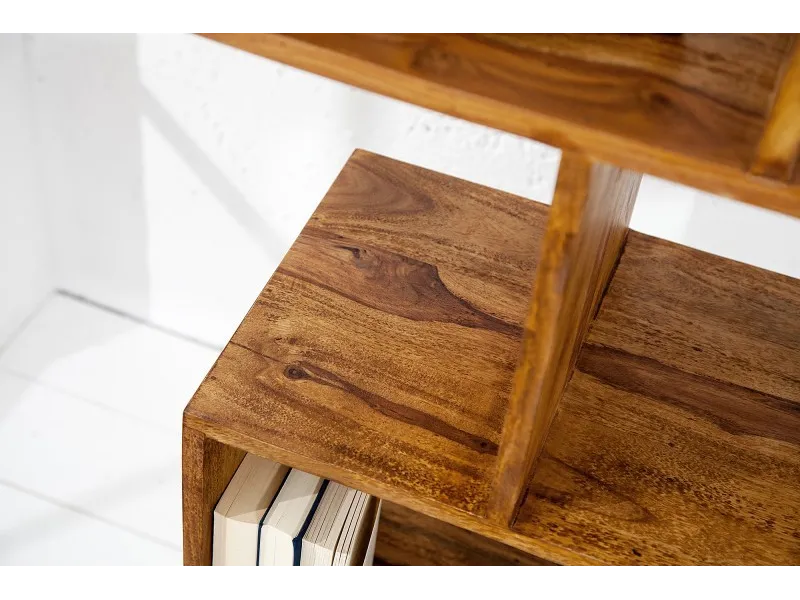 étagère design de 150 cm coloris naturel en bois massif