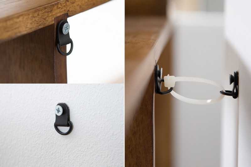 étagère contemporaine de 180 cm coloris naturel en bois massif