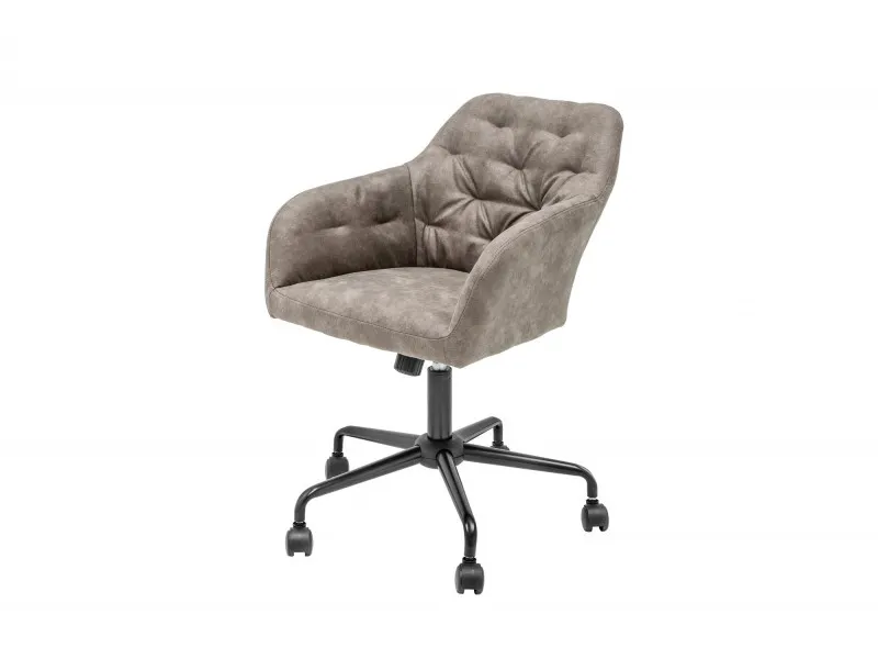 Chaise de bureau  avec accoudoir taupe