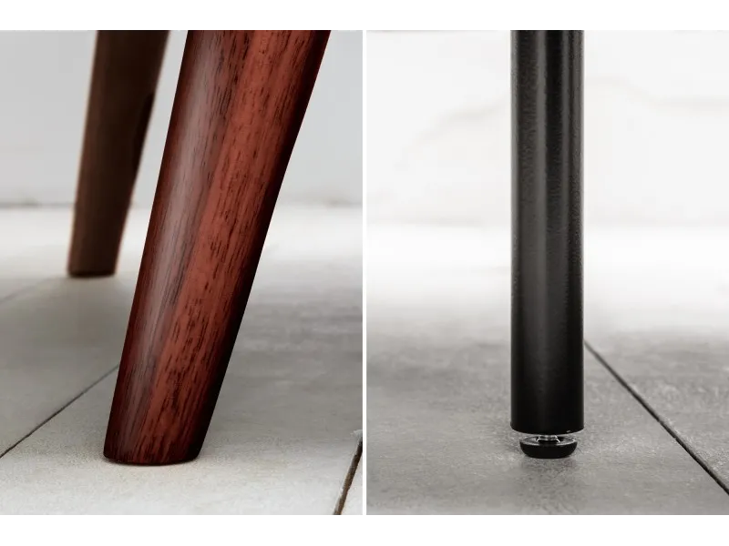 Canapé convertible design scandinave coloris gris argenté en velours