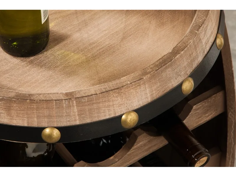 Casier à vin authentique 60cm naturel