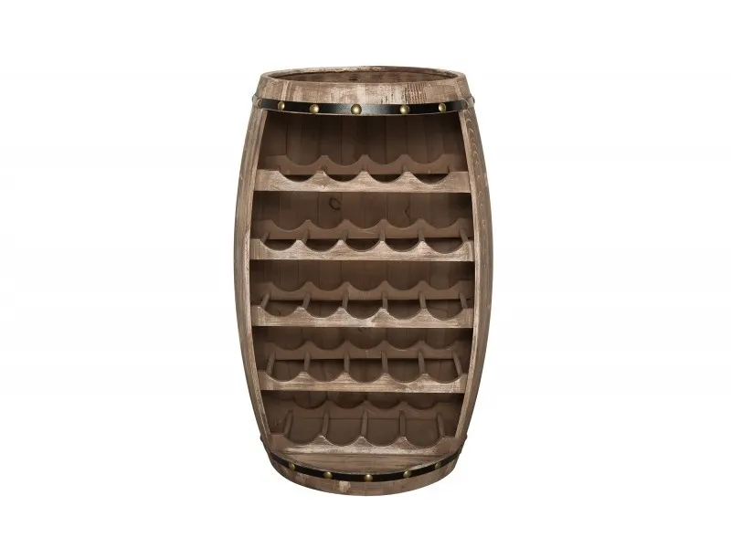 Casier à vin authentique 80cm naturel