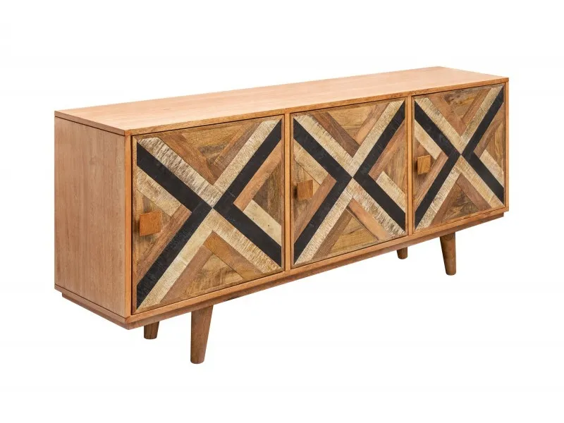 Bahut design de 160 cm coloris naturel