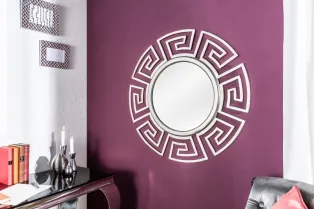Miroir mural Euphoria teinté argent 85cm