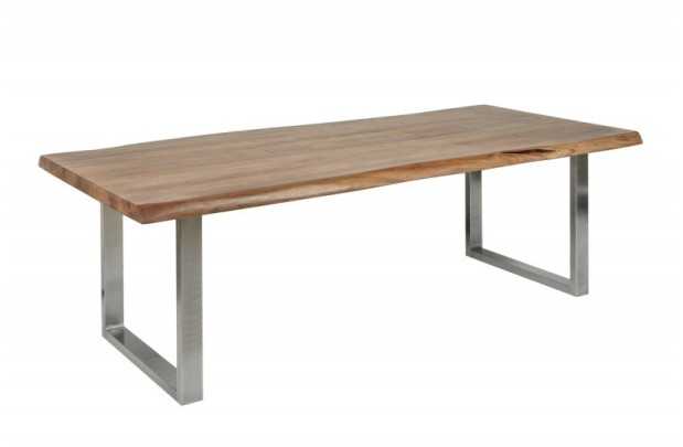 Table à manger Mammut 200cm acacia plateau 60mm