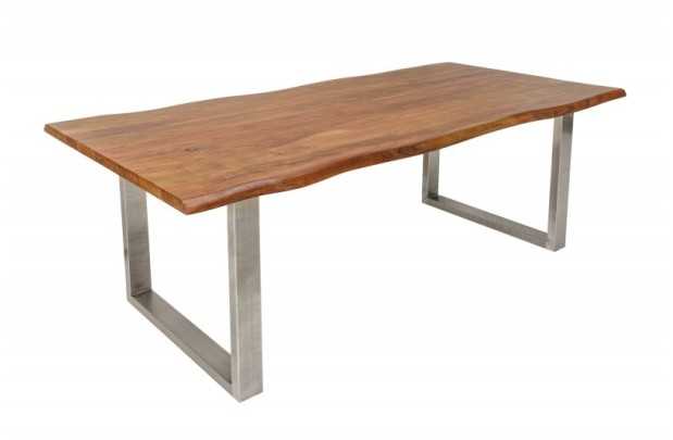 Table à manger Mammut 200cm acacia plateau 35mm