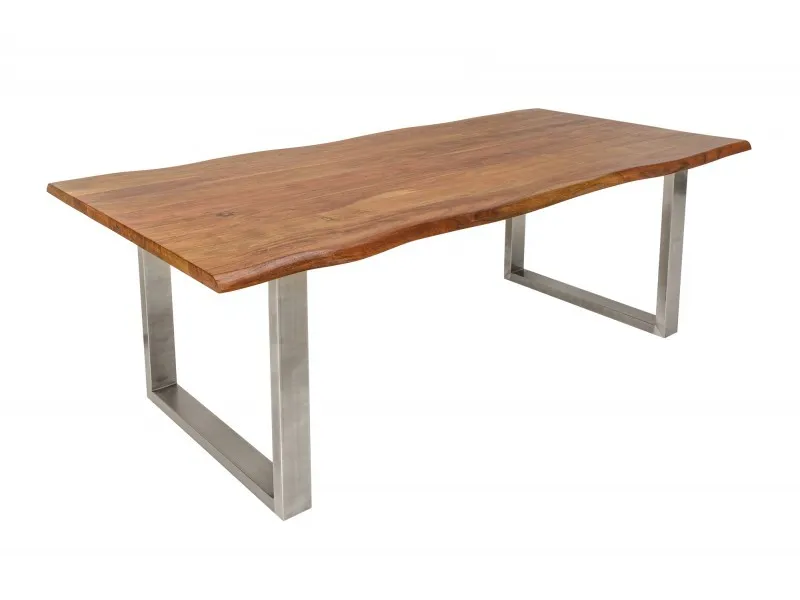 Table à manger Mammut 200cm acacia plateau 35mm