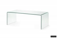 Table basse design en verre