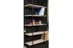 Etagère design industriel 5 planches en bois coloris naturel