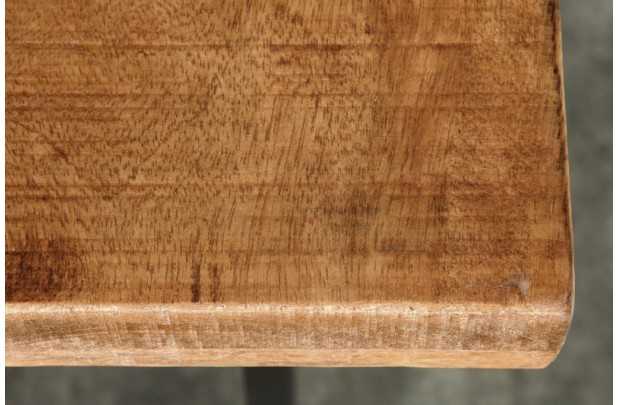 Table de bar design 120cm coloris chêne naturel