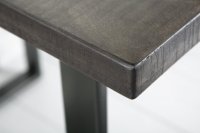 Table de bar design 120cm coloris chêne gris