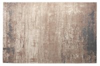 Tapis contemporain tricoté de 350x240cm coloris gris beige