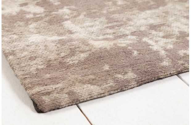Tapis contemporain tricoté de 350x240cm coloris beige gris