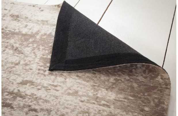 Tapis contemporain tricoté de 350x240cm coloris beige gris