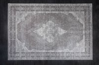 Tapis contemporain de 350x240cm coloris gris clair