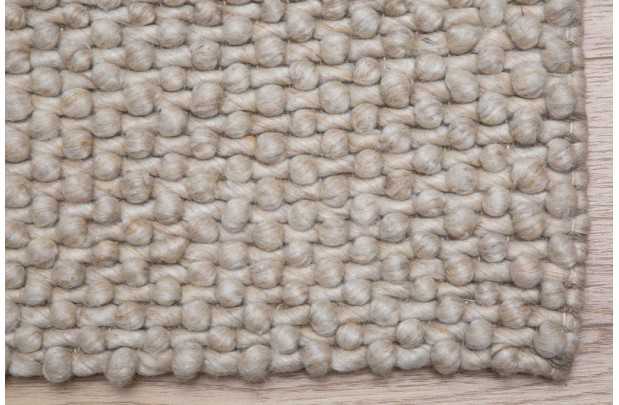 Tapis style rétro de couleur beige de 240x160cm