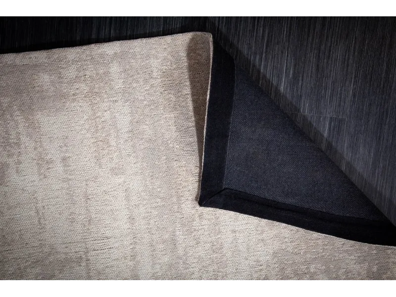 Tapis style rétro de couleur beige de 240x160cm