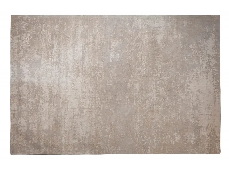 Tapis style rétro de couleur beige de 240x160cm