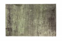 Tapis style rétro de couleur vert beige de 240x160cm
