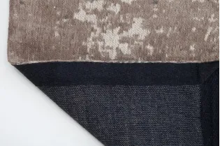 Tapis style rétro de couleur beige gris de 240x160cm 2