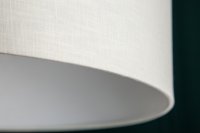 Lampadaire extensible design arc en lin blanc