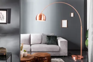 Lampadaire extensible de 170 à 210cm cuivré 2