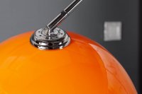 Lampadaire extensible 175-205cm coloris orange