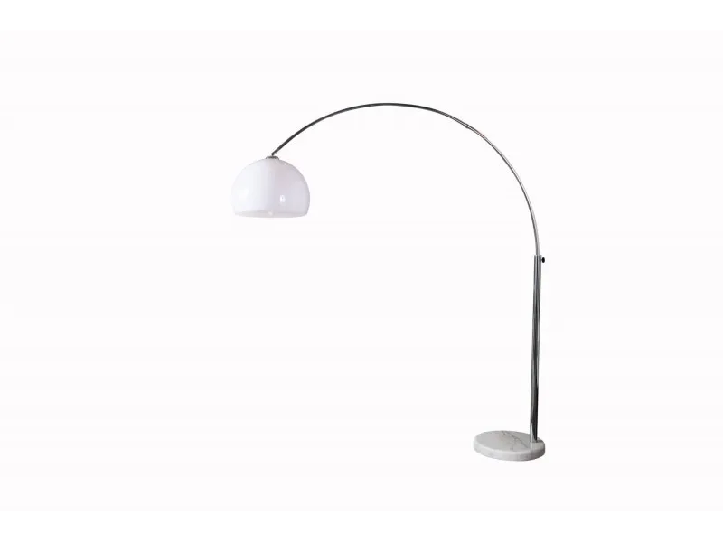 Lampadaire extensible 175-205cm coloris blanc