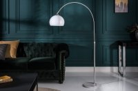 Lampadaire moderne de 135 à 157 cm blanc